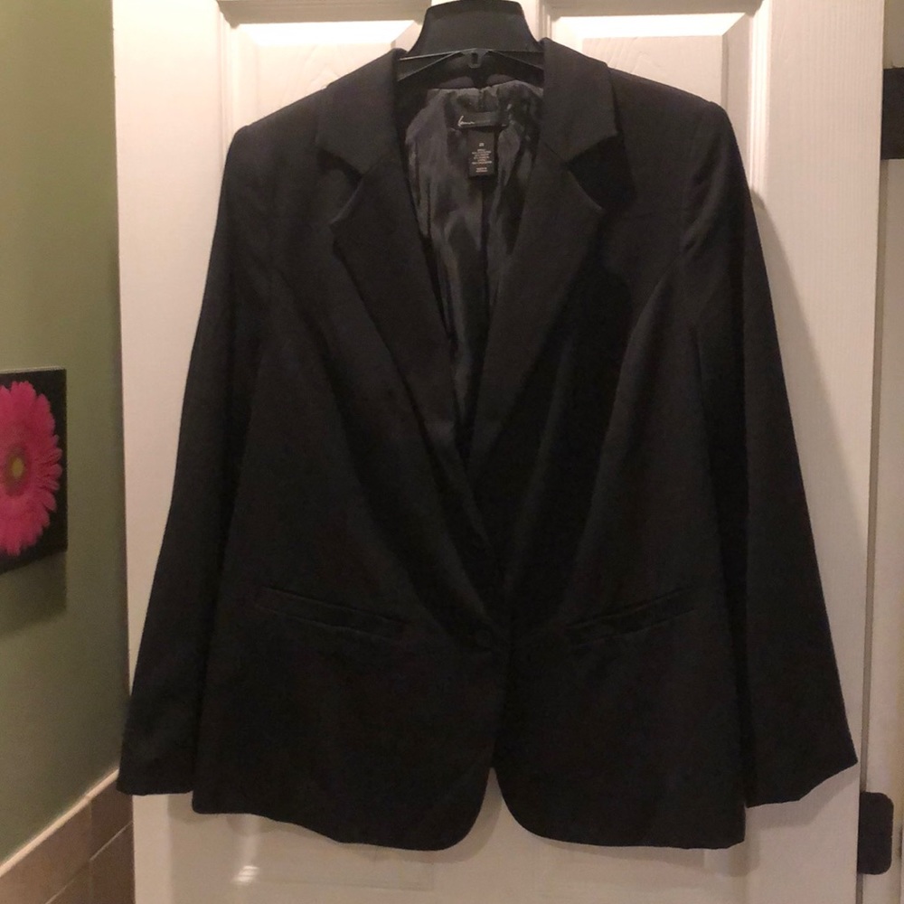 Black Lane Bryant Blazer Plus Size 20. Never worn!